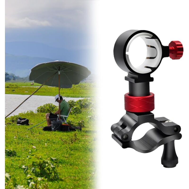 Ccykxa - a 1 pcs Support de Parasol pour Balcon Porte-Parapluie de Boîte de Pêche en Alliage d'Aluminium Fixation Parasol Balcon Supports de Parasol