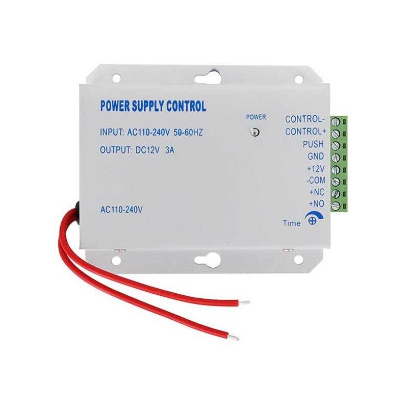 CCYKXABloc d'alimentation de contrôle d'accès K80 Interrupteur d'alimentation DC 12V 3A AC 110240V pour Tous Les Types Serrure de Porte de avec Le