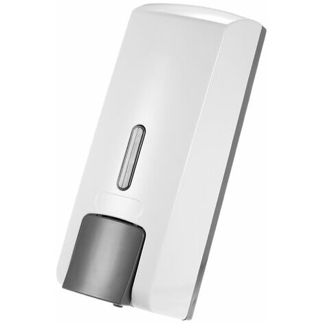 CD-1019 Distributeur de savon domestique pour hotel 300 ml, distributeur de savon mural aune tete pour presse amain, blanc