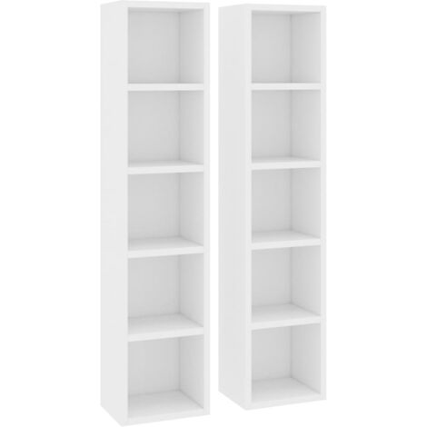 CD-Schrank Spanplatte 2 | vidaXL