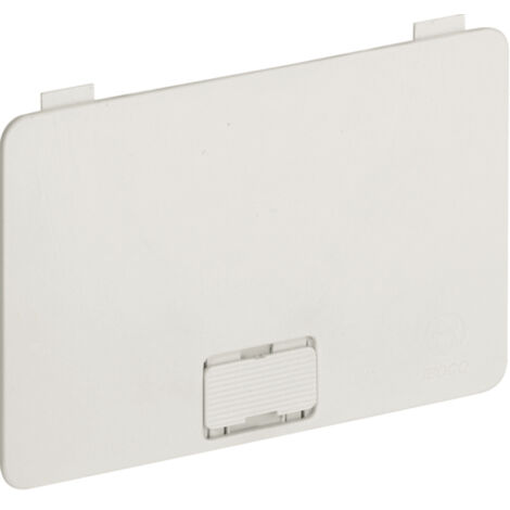 CDM 83 W Coperchio Derivazione per scatole porta apparecchi SMN / SRMN, Bianco