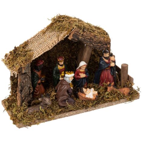 FÉÉRIC LIGHTS AND CHRISTMAS Cdn led 7 santons 20x13cm - Feeric lights & christmas