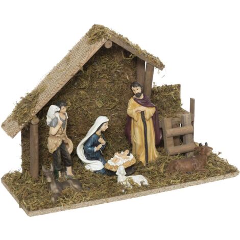Cdn led 7 santons 30x20cm - Feeric lights & christmas