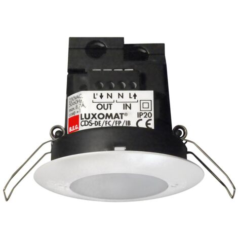 CdS-FP détecteur crépusculaire tout ou rien faux plafond LUXOMAT 92249