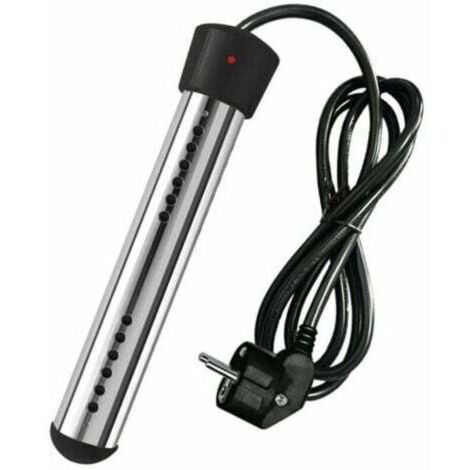 Ce chauffe-eau électrique à immersion de 3000 W convient aux piscines, étangs, seaux, etc., et est un chauffe-eau portable.