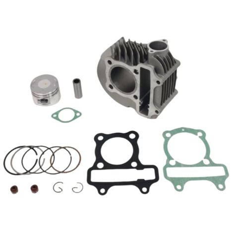 Ce kit cylindre moto est compatible avec les cylindres Honda JOYING WH125T-3 Cruising 125 WH125LZ, y compris le bloc cylindre et le piston.