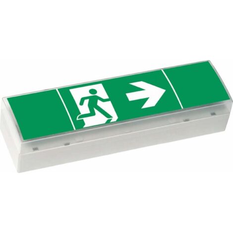 CEAG 40071354775 LED Fluchtweg-Notbeleuchtung  Deckenmontage, Wandmontage links, rechts, runter