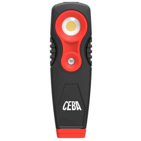 CEBA Lampe torche LED à batterie 1000 lumens + UV 395nm - LTBBUV1000