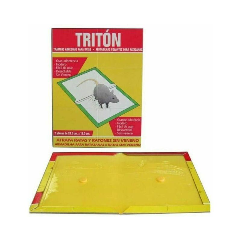 

Cebo Ratas 24,5X18,5Cm Cola Carton - Triton