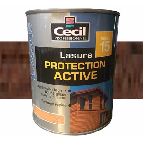 CECIL LX515 Lasure Protection Active Chêne ancien - 5 L