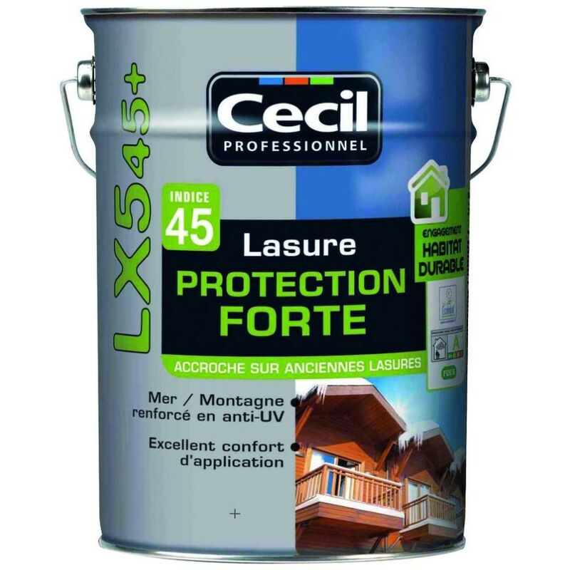 Cecil - Lasure LX545 + Conditionnement: 1 Litre - Teinte: Teck