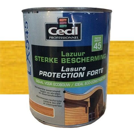 CECIL LX545 Lasure Protection Forte Jaune Catalogne 1 L