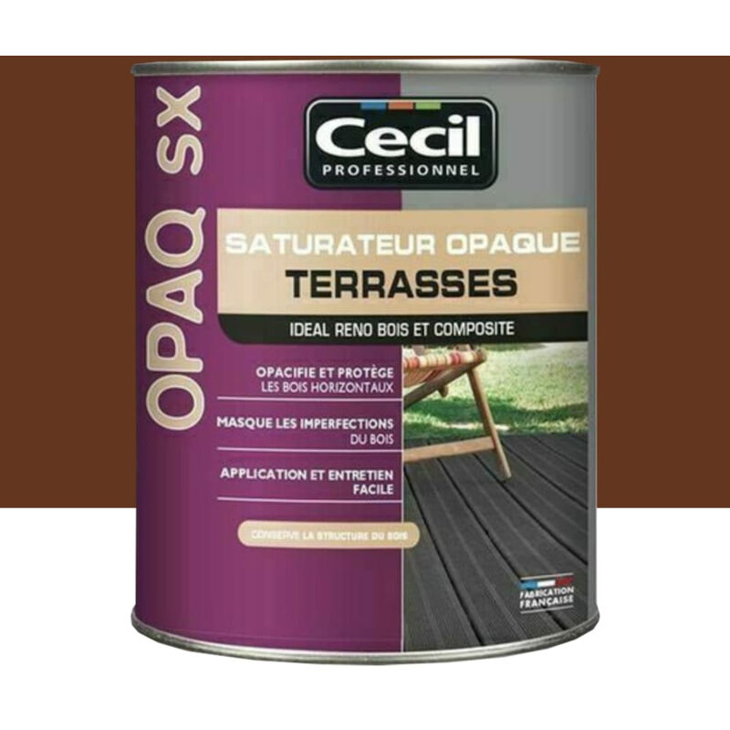 Saturateur Terrasses Cécil opaq sx Teck 1 l