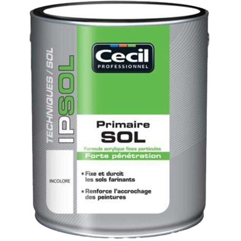 Primaire sol Cécil Professionnel IP SOL Incolore 0,5 L