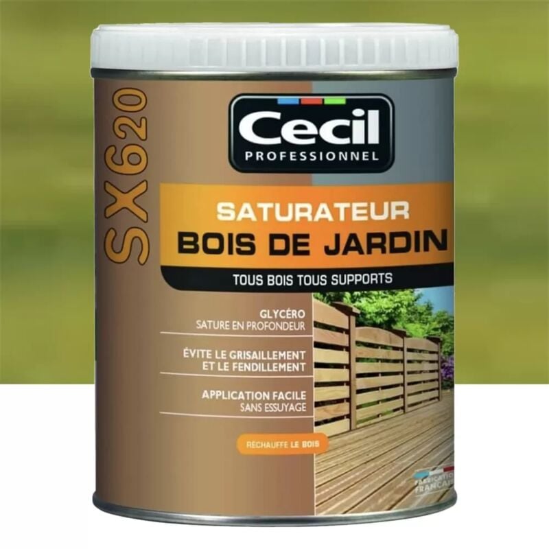 Saturateur Bois de jardin Cecil SX620 Vert autoclave 1 l