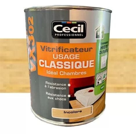 CECIL VX302 Vitrificateur Incolore Brillant 1 L