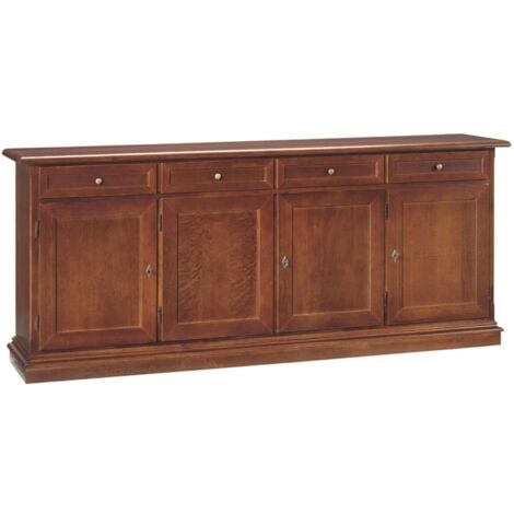 CECILY - credenza in legno cm 205 x 42 x 86 h