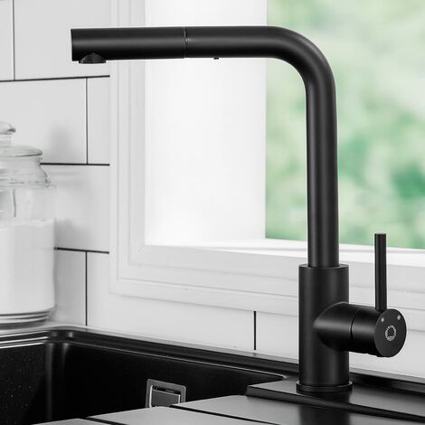CECIPA Robinets de Cuisine Noir