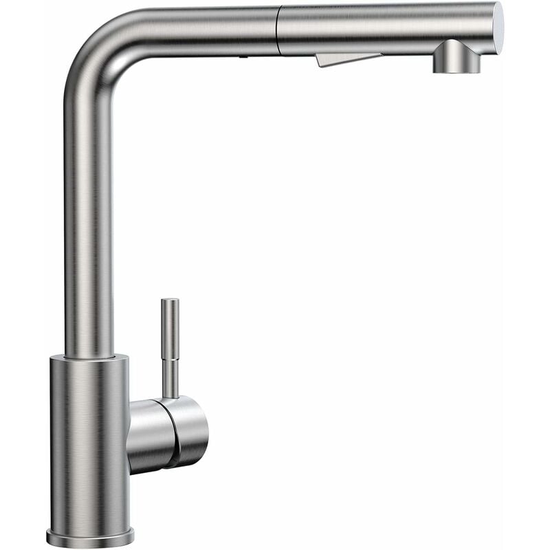 Cecipa - Robinet Cuisine Douchette avec 2 Modes de Pulvérisation, Mitigeur Cuisine avec Douchette Extractible Rotatif à 360° Froid & Chaud