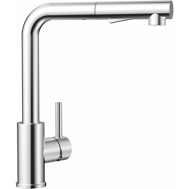 Cecipa - Robinet Cuisine Douchette, Mitigeur de Cuisine Avec Douchette Extractible, Robinet d'Évier à 2 Types de Jets, Mitigeur Évier Monocommande en