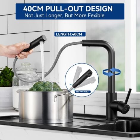Generic robinet mitigeur cuisine avec bec flexible 360. Mitigeur évier  cuisine à prix pas cher