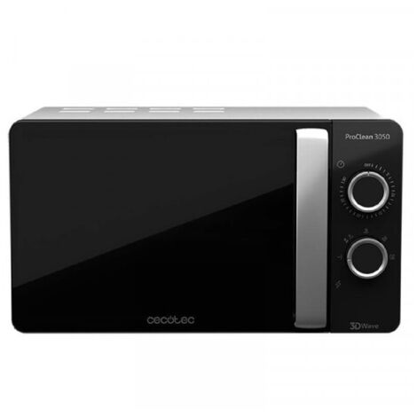 Cecotec 01528 microondas Negro Solo microondas Encimera 20 L 700 W