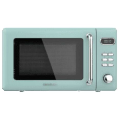 Cecotec 01712 microondas Verde Microondas con grill Encimera 20 L