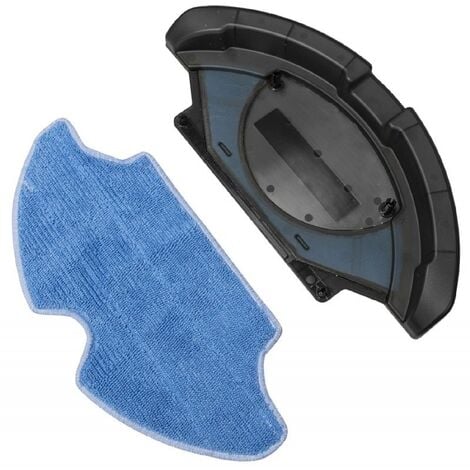 Cecotec Accesorio friega suelos con mopa de microfibra. Robot aspirador compatible: Conga Conga Slim y Conga Slim 890. Friega el suelo y pasa la
