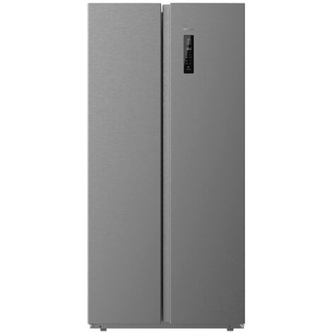 Cecotec American Fridge 2 Porte Bolero CoolMarket SBS 430 Dark E. Side by Side de 430 L, Altezza 176 cm e 84 cm Larghezza, Multi Air Flow System, Total No Frost, Motore Inverter Plus