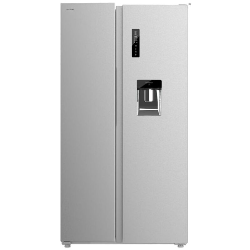 Cecotec Réfrigérateur Américain de 559 Litres Bolero CoolMarket SBS 562 Inox D: 177 cm de Hauteur et 90 cm de Largeur Moteur Inverter
