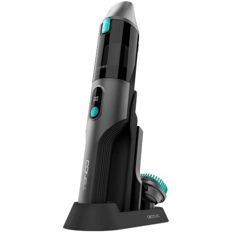 Cecotec Aspirabriciole Senza Fili Conga Rockstar Micro 15000 Clean&Car, 200 W, Motore Digitale, Batteria 14.8V, Aspirazione 20Kpa, 2 Modalità di Alimentazione, Autonomia 30 Min, Anti-Allergic System