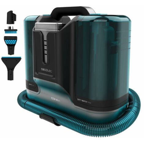 Cecotec Aspirapolvere Lava Tappeti Conga Carpet&Spot Clean Liberty Xl, 150W, 3in1:Spruzza, Pulisce e Aspira Anche i Finestrini, Autonomia 30 Min, 2 Serbatoi, Spruzzatore D'Acqua e Accessorio Lavavetri