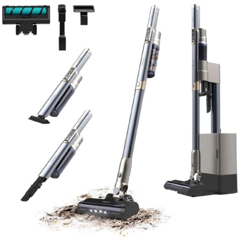Cecotec - Aspirateurs-balais bldc Scoba 2100 Station