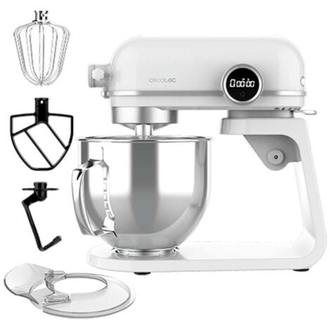 Cecotec Batidora amasadora Batidora Amasadora Twist&Fusion 4500 Luxury White