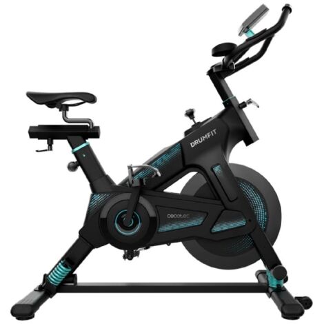 Cecotec Bicicleta Indoor DrumFit Indoor 23000 Kosmos Pro. Volante de Inercia de 23 Kg, Resistencia Manual, Tecnología Dynamic Pro, Manillar y Sillín Deportivos, Pantalla LCD
