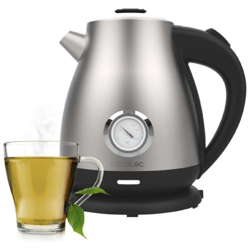 Cecotec - Bouilloire Thermosense 620 Retro Steel