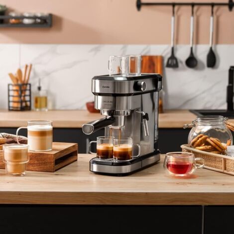 Cecotec Cafetera express Cafetera Espresso Cafelizzia 790 Steel Duo