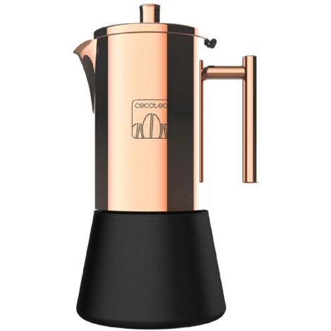 Cecotec Cafetera italiana Cafetera Moka De Acero Inoxidable Cumbia Moking 1000