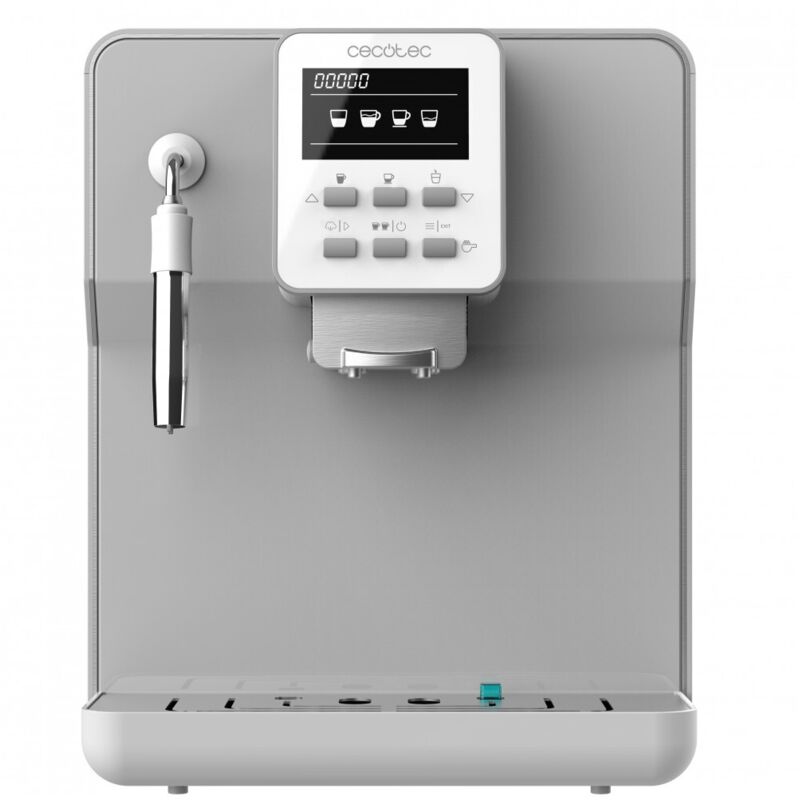 Cecotec - Cafetera Megautomática Power Matic-Ccino 6000 Serie Bianca