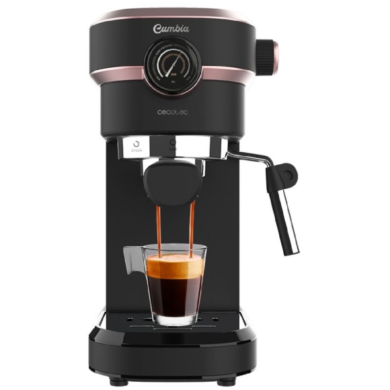 Cecotec - Machine à café expresso Cafelizzia 890 Rose Pro