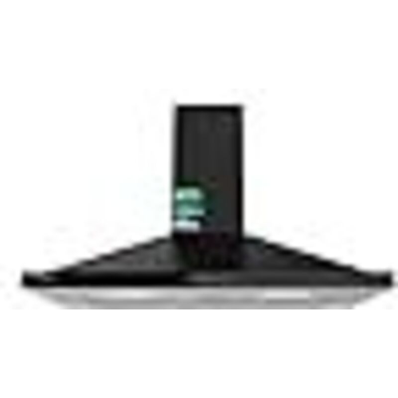 Cecotec Campana Extractora Piramidal 90 cm Bolero Flux PT 904400 Black A+++. Cristal Frontal en Negro, Succión 449,5 m³/h, Control Táctil Invisible,