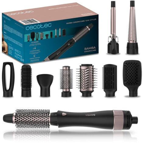 Cecotec Cepillo moldeador CeramicCare 10in1 Styler