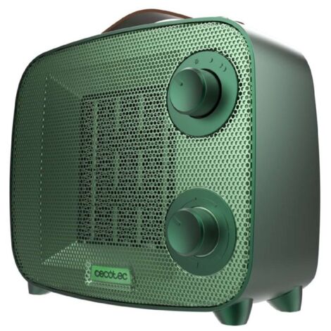 Cecotec Chauffage Céramique de Table ReadyWarm 1550 Ceramic Aura. 1500W, 3 Modes, Thermostat Réglable, Silencieux
