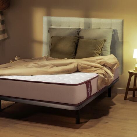 Cecotec Colchón Viscoelástico Flow PureVital 1900 Medida 90 x190 cm. Multicapa 21cm