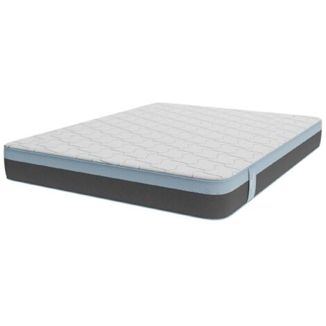 Cecotec Colchón Viscoelástico ViscoSense Flow PureVital 4990 105x190. Multicapa Altura 28 cm Firmeza Alta Núcleo FoamVital+ Doble Cara Dual
