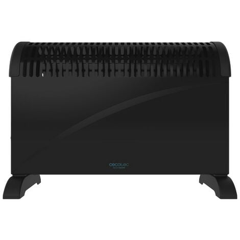 Cecotec Convecteur Ready Warm 6500 Turbo Convection. Puissant, Thermostat Réglable, 3 modes, Pieds, Protection contre les surchauffes, Silencieux, Chaleur 360º, 2000 W. Convection