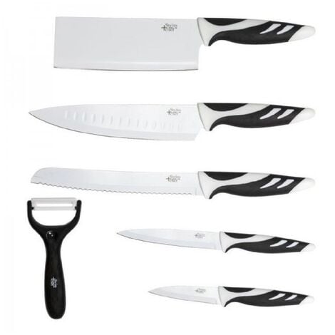 Cecotec Cuchillos Cuchillos Swiss Chef Blancos Cecotec