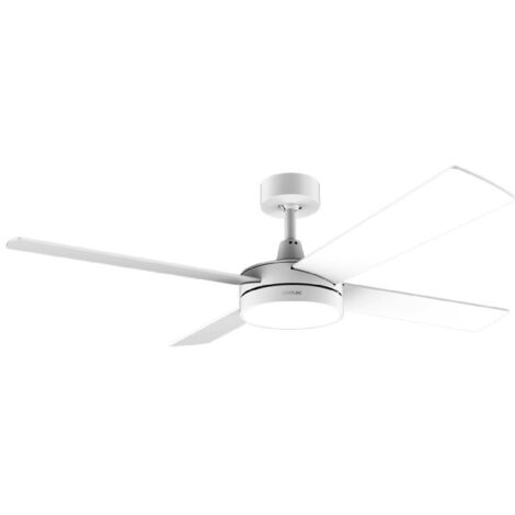 Cecotec Deckenventilator Kupfer Weiß 132 cm LED
