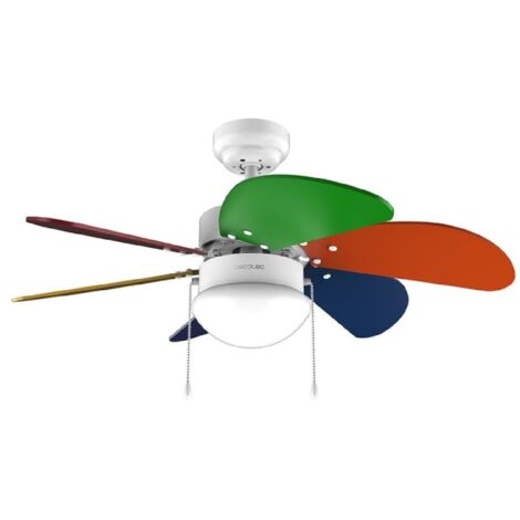 Cecotec Deckenventilator mit Licht EnergySilence Aero 360 Farbvoll