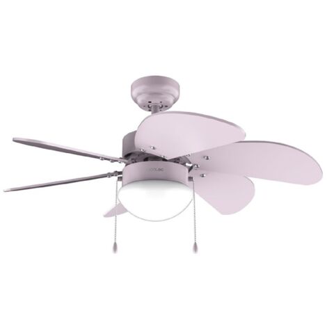 Cecotec Deckenventilator mit Licht EnergySilence Aero 3600 Vision Voll Lila